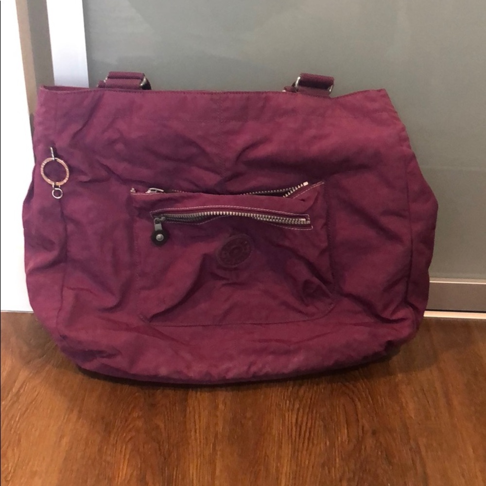 Purple Kipling bag